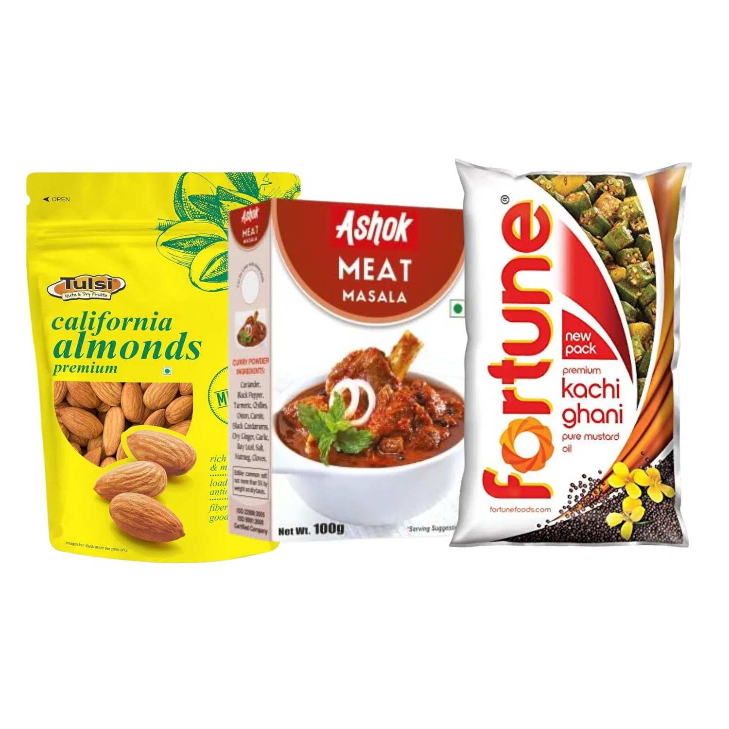 Dry Fruits, Masala & Oil