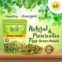 KING UNCLE ROUND GREEN RAISIN/ KISHMISH KANDHARI 250g – image 3