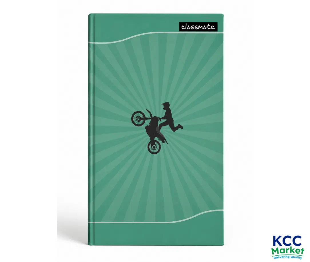 Classmate Unruled Notebook - Long (31.4 x 19.4 cm, Design may Vary) (ST-01)