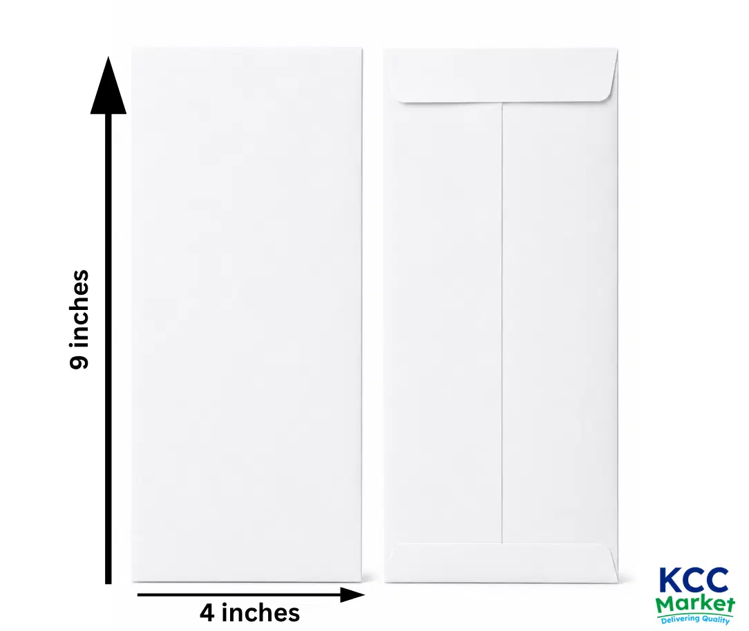 GENERIC White Envelope 9 x 4 inch (ST-03)