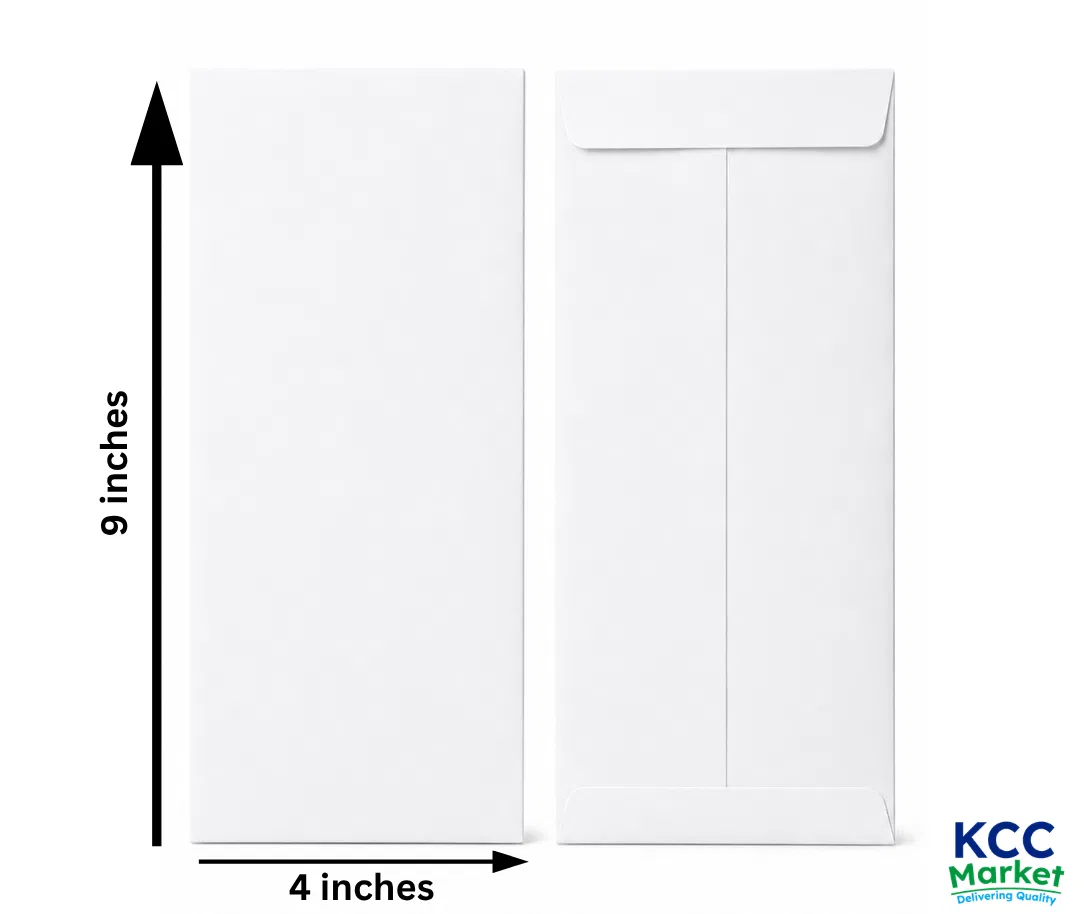 GENERIC White Envelope 9 x 4 inch (ST-03)