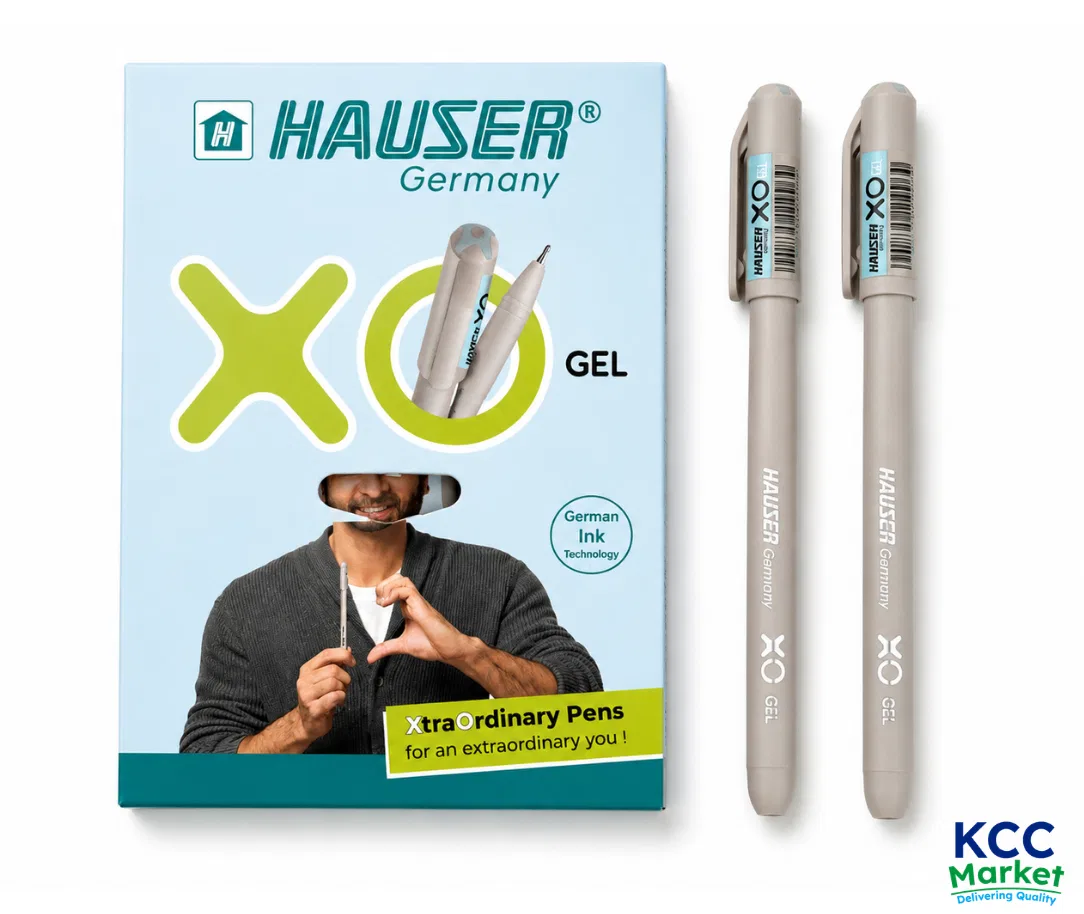 Hauser XO Gel Pen Black (Pack of 10) (ST-03)