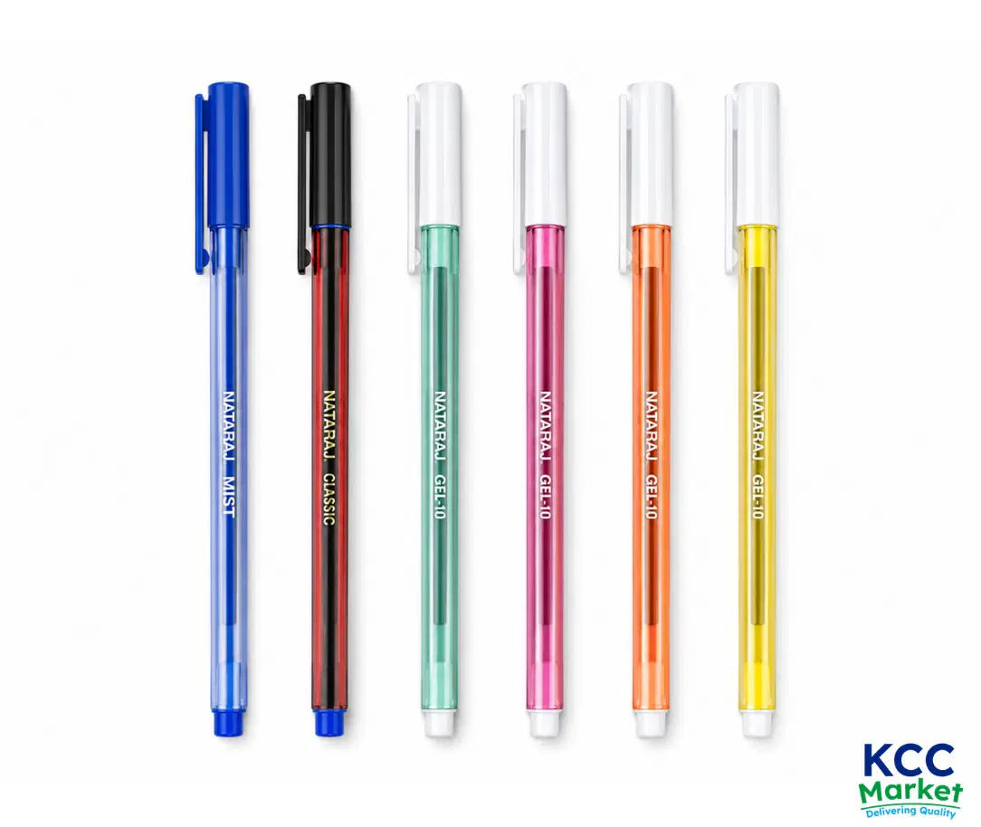 Nataraj Glow Ball Pen Blue Ink (ST-03)