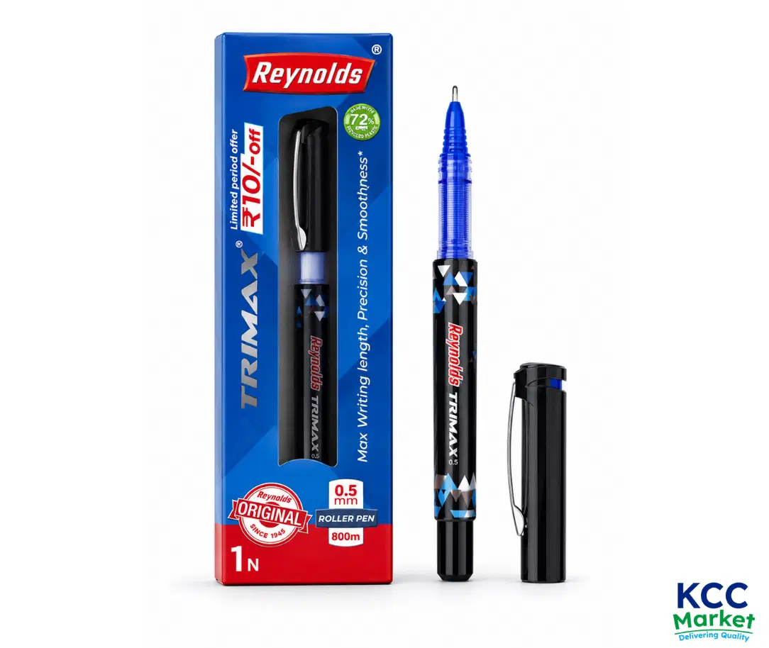 Reynolds Trimax Blue Roller Pen (ST-03)