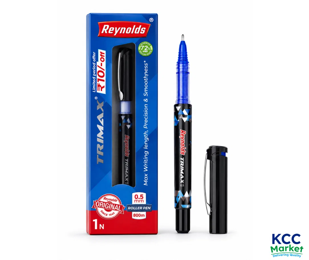 Reynolds Trimax Blue Roller Pen (ST-03)