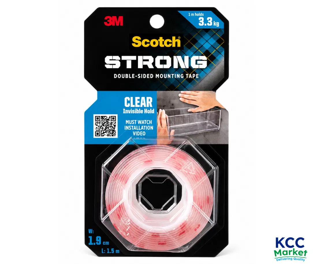 Scotch Strong Double-sided Mounting Tape 3.3Kg Capacity (ST-04)