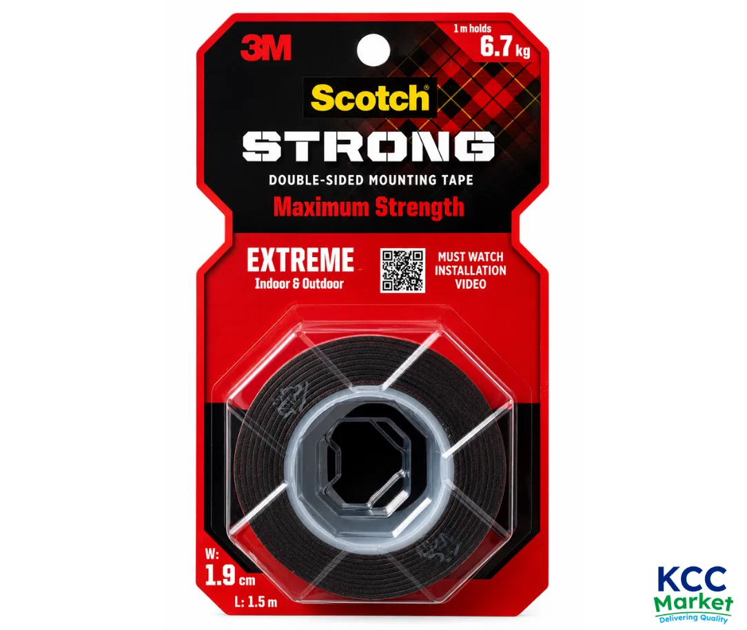 Scotch Strong Double-sided Mounting Tape 6.7Kg Capacity (ST-04)