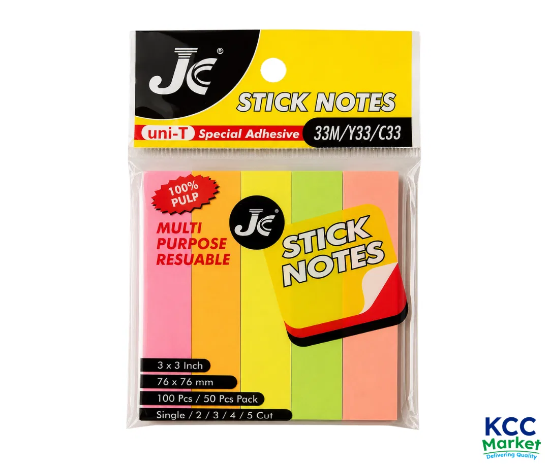 Sticky Note 3 X 3-Inches, Multi Colour (Pack of 5) (ST-05)
