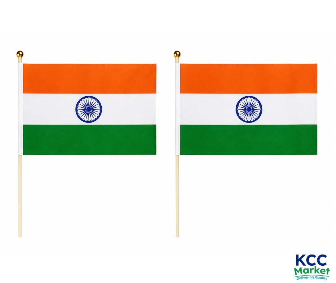 Indian Flag With Stick (ST-01)
