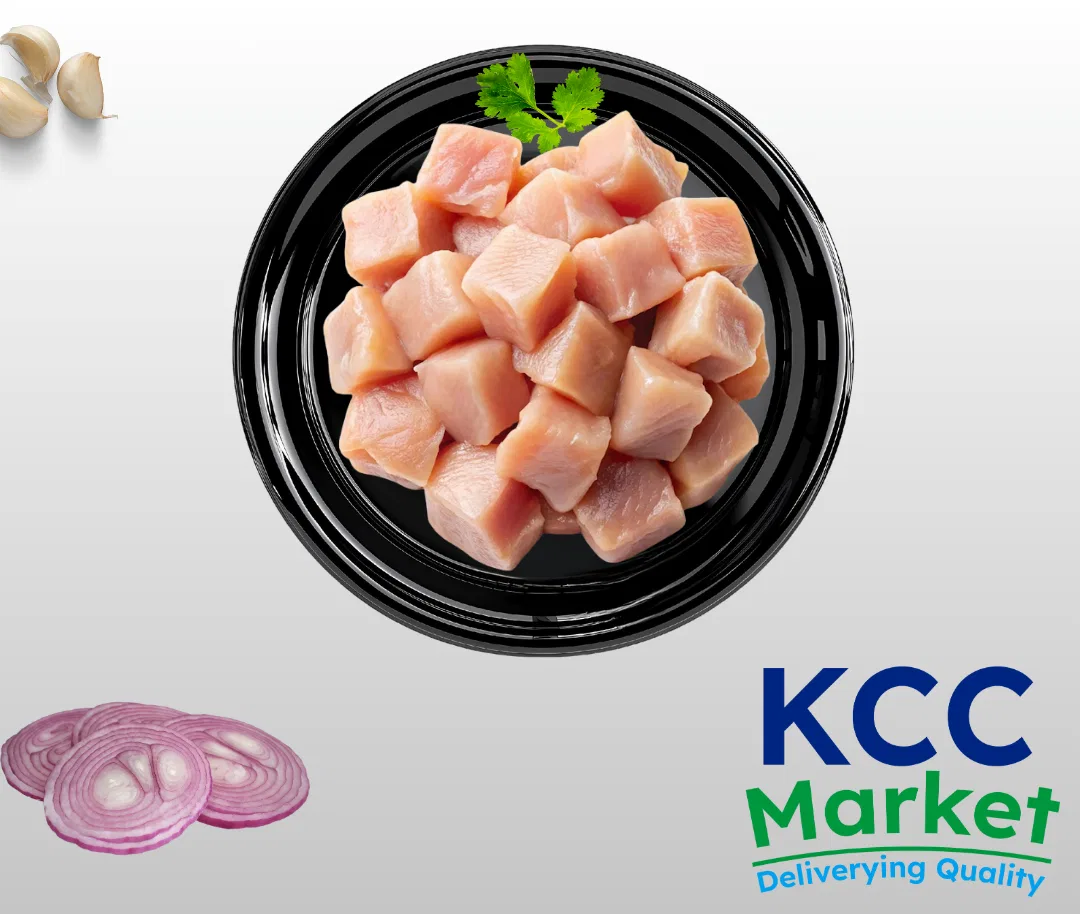 CHICKEN CUBES CUT BONELESS