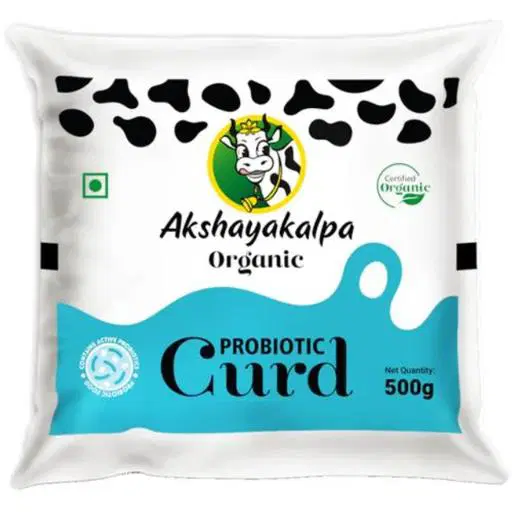 AKSHAYAKALPA Organic Probiotic Curd - Good For Digestion, Wholesome