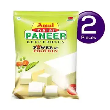 Amul Frozen Malai Paneer 200 gms Combo