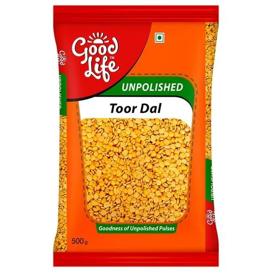 Good Life Unpolished Toor Dal 500 g