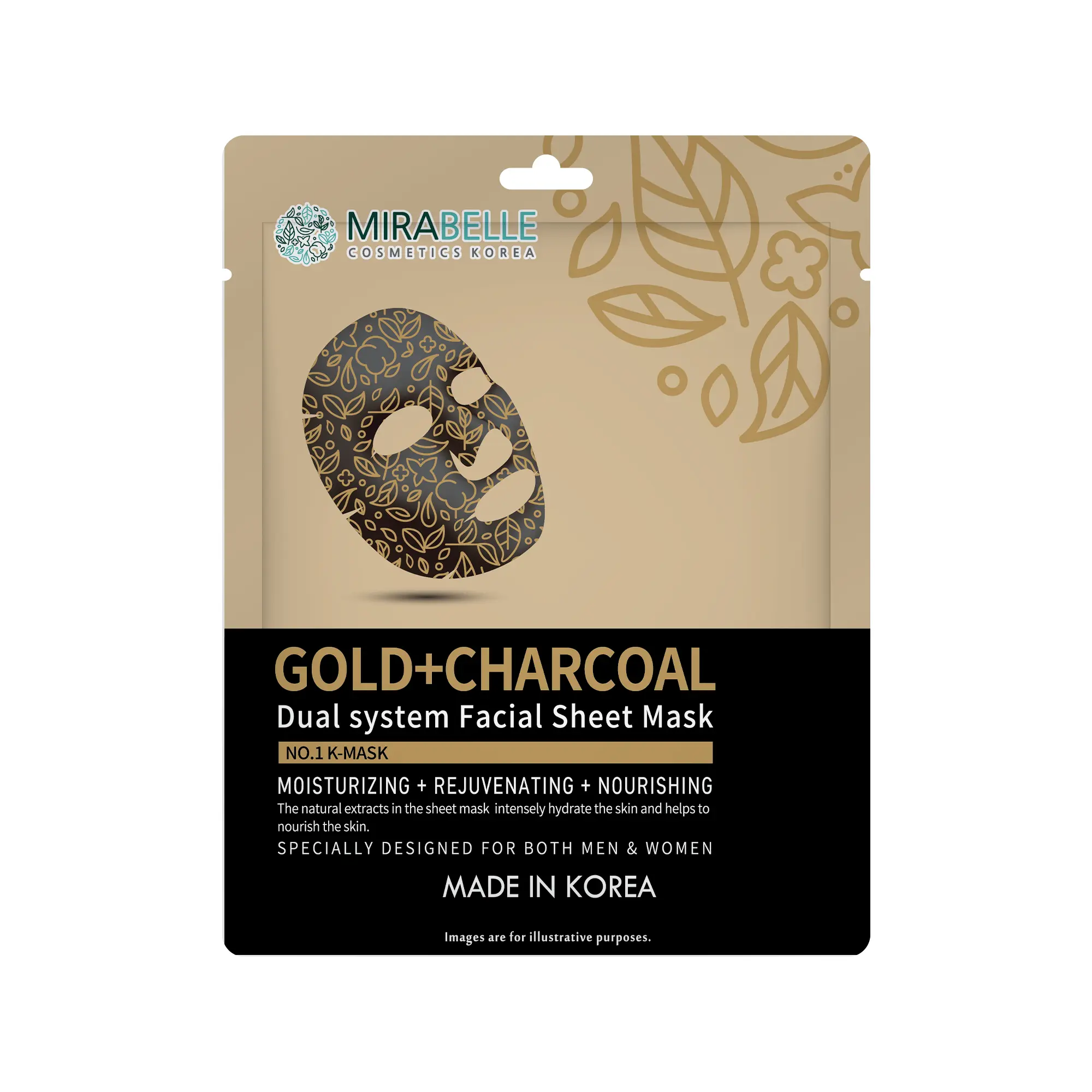 Gold & Charcoal Mask 25g