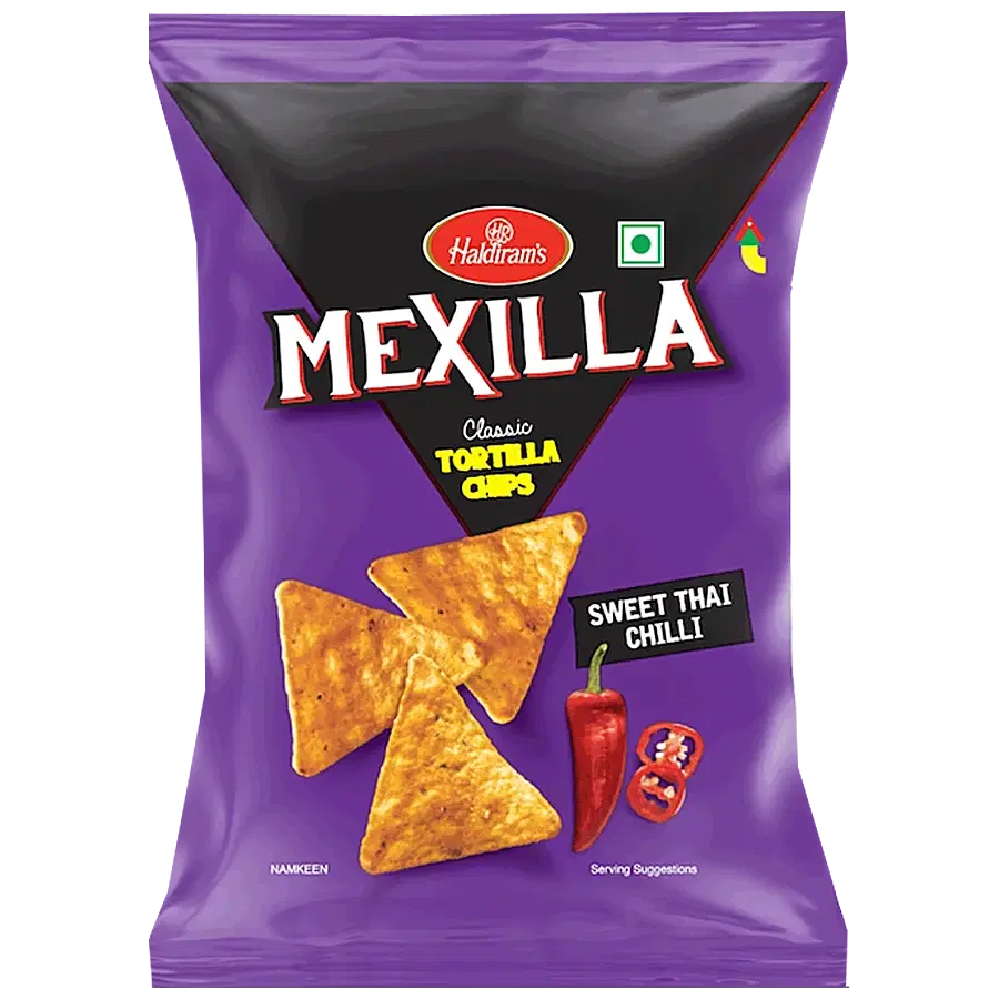 Haldiram's Mexilla Sweet Thai Chilli nachos 100g