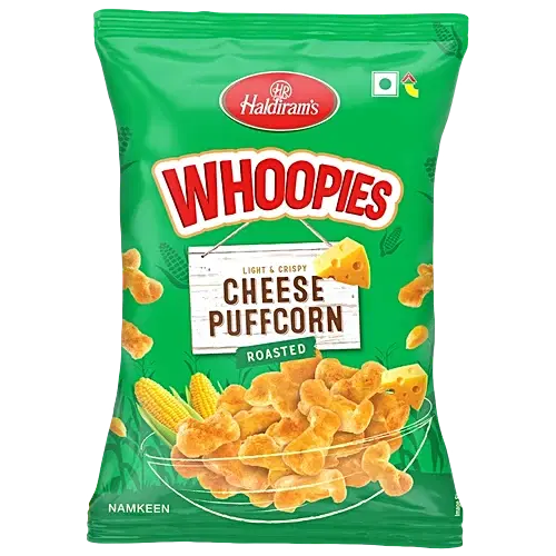 Haldiram's Cheese Puff Corn 100g