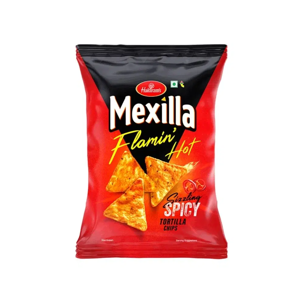 Haldiram's Mexilla Flamin Hot Nachos 100g