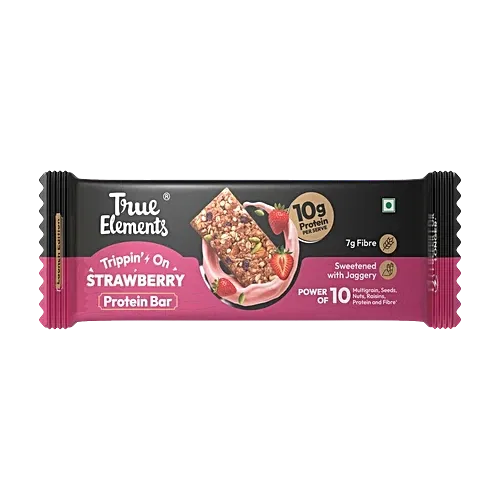 True Elements Berry Bliss Protein Bar 40g