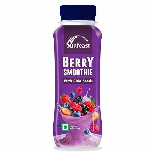 Sunfeast Berry Smoothie with Chia Seeds 300ml