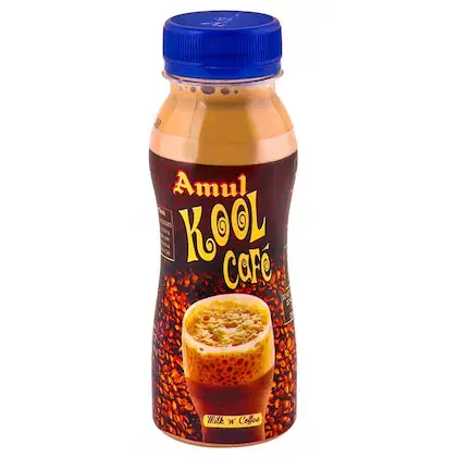 Amul Kool Cafe Flavoured Milk 200 ml (Bottle)