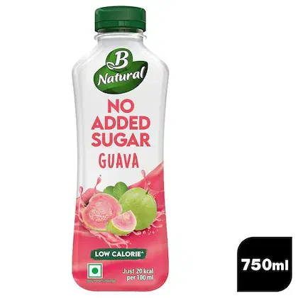 B Natural Guava No Added Sugar Juice 750 ml