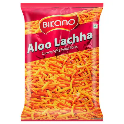 Bikano Aloo Lachha  Crunchy Spicy Potato Sticks 150 g
