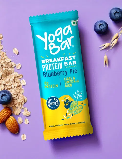 Yogabar Blueberry Pie Protein Bar 35g