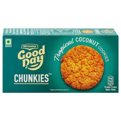 Britannia Good Day Chunkies Crunchy Coconut Cookies 100 g