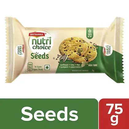 Britannia NutriChoice Seeds Biscuits 83.3g g