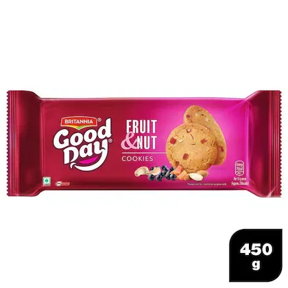 Britannia Good Day Fruit & Nut Cookies 450g