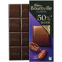 Bournville Rich Cocoa 50% Dark Chocolate Bar – image 1