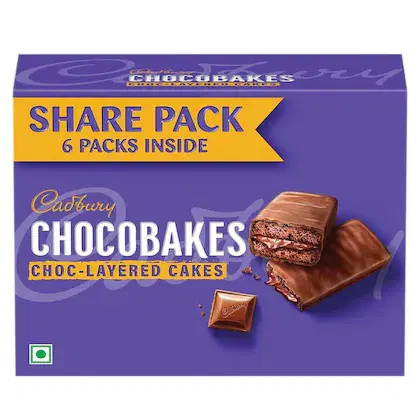 Chocobakes Choc Layered Cake 114 g (Pack of 6)