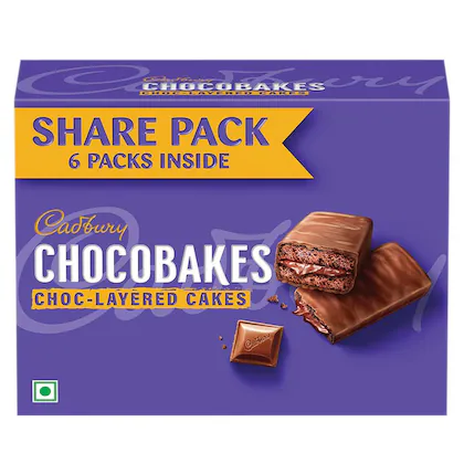 Chocobakes Choc Layered Cake 114 g (Pack of 6)