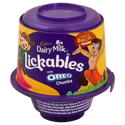 Dairy Milk Lickables Chocolate with Oreo Chunks 20 g