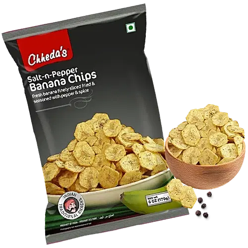Chheda's Salt & Pepper Banana Chips 170 g