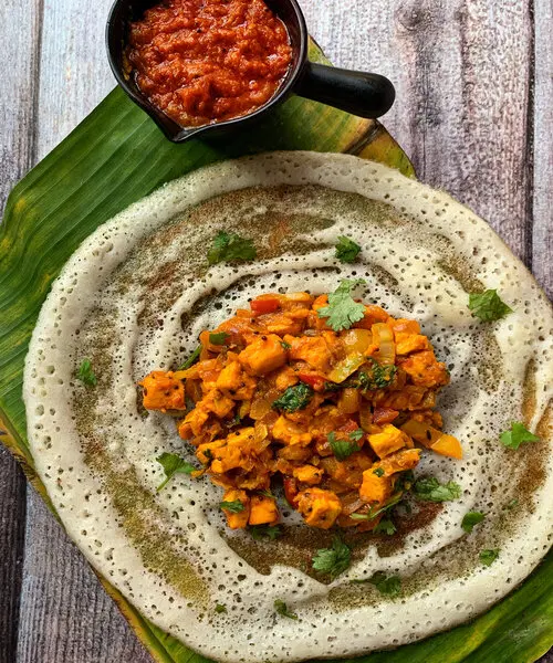 Chilly Paneer Dosa