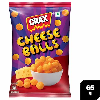 Crax Cheese Balls 65 g