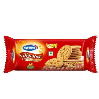 Cremica High-Bran Digestive Biscuits 142 g