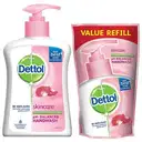 Dettol Skincare Liquid Handwash 200 ml + FREE 175ml Refill – image 1