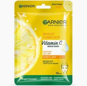 Garnier Bright Complete Vitamin C Serum Mask 28 g
