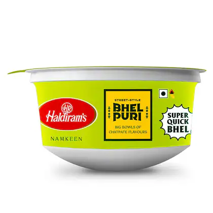 Haldiram Bhel Puri Snack 110 ml Tub