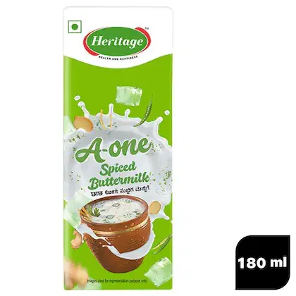 Heritage A-One Spiced Buttermilk 180 ml