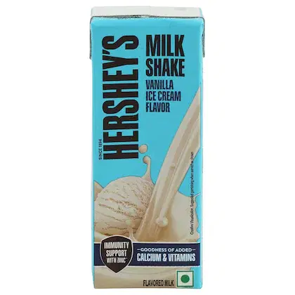 Hershey's Vanila Milkshake 180 ml (Tetra Pak)