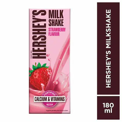 Hershey's strawbery Milkshake 180 ml (Tetra Pak)