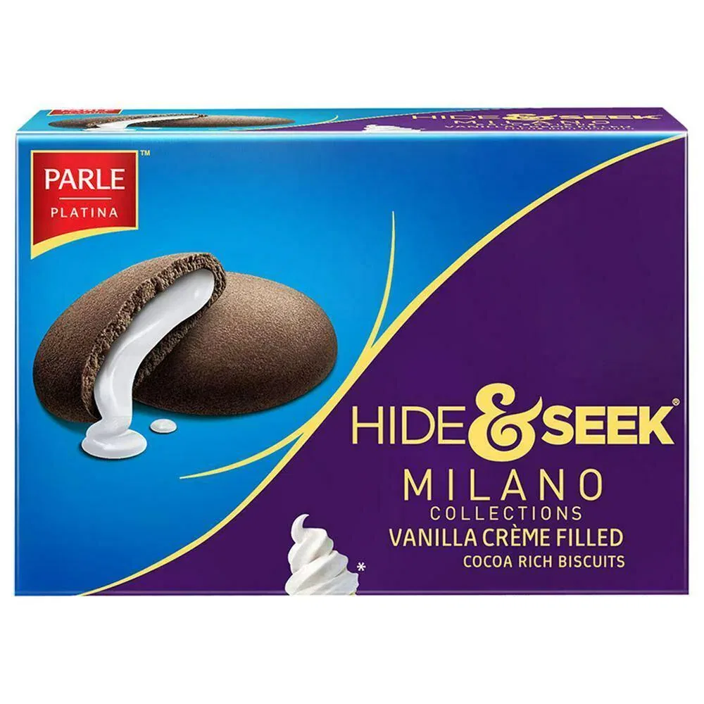 Hide & Seek Milano Center Filled Biscuits (Vanilla Creme)