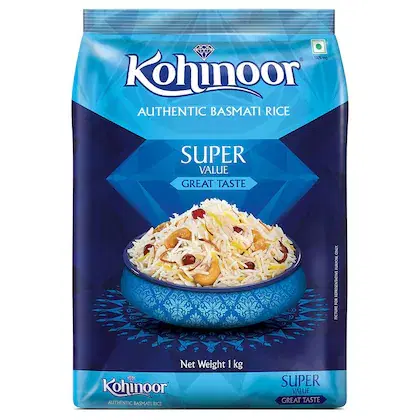 Kohinoor Authentic Basmati Rice 1 kg