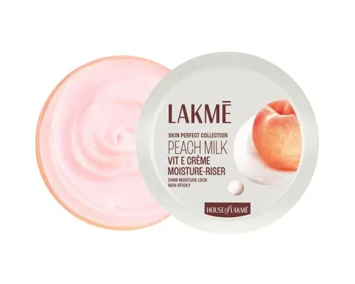 Lakme Skin Prefect Collection Peach Milk Vit E Cream Moisture-Riser