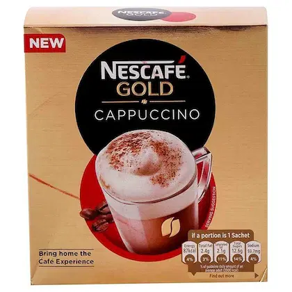 Nescafe Gold Cappuccino Coffee (5 UNITS x 25g)
