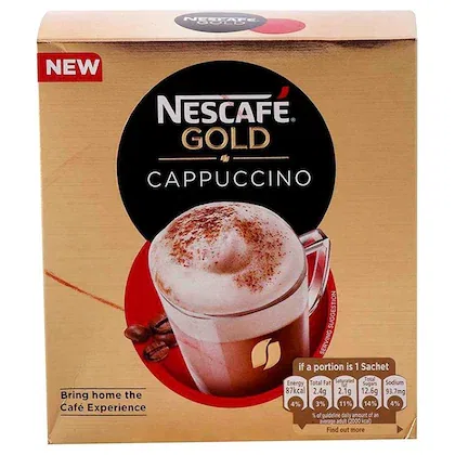 Nescafe Gold Cappuccino Coffee (5 UNITS x 25g)