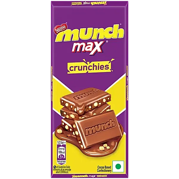 Munch Max Crunchies Chocolate Bar 45g
